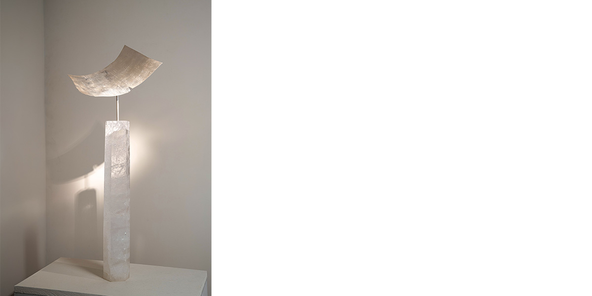 Transmitter - Receiver sculpture by artist Rembrandt Jordan